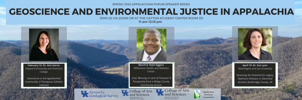 Geoscience & Environmental Justice in Appalachia Speaker Series ...