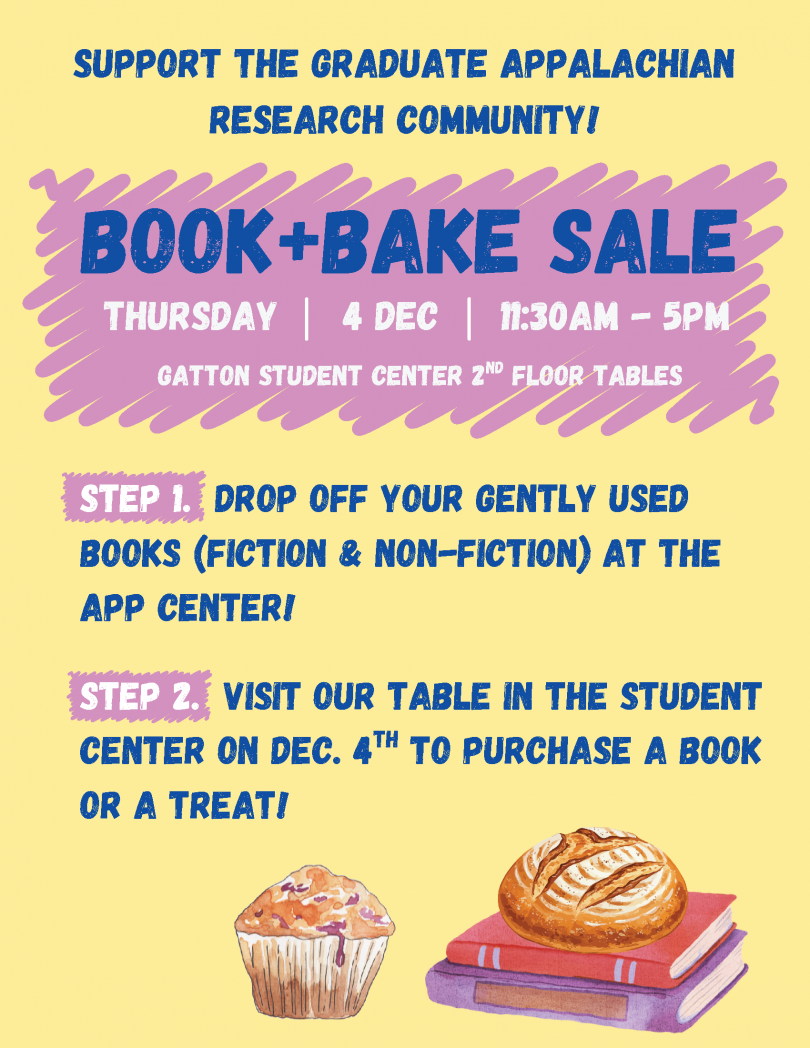 decorative flyer with event details